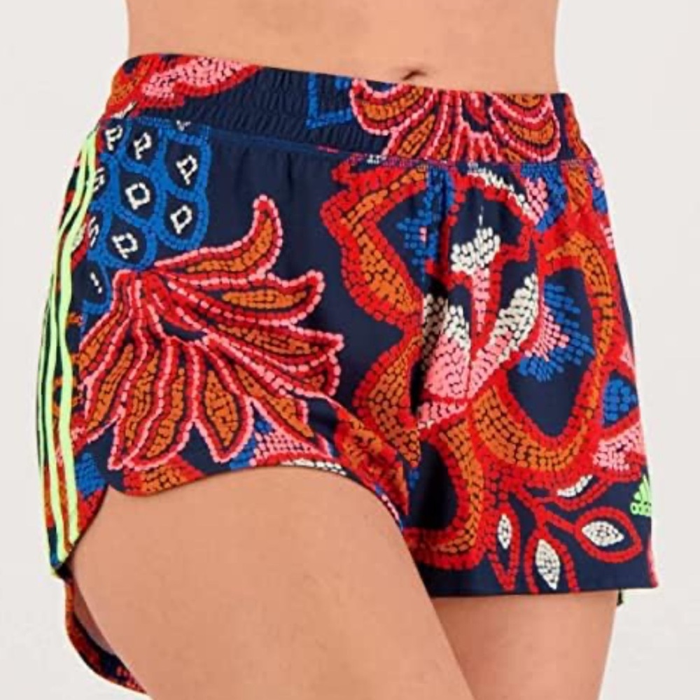 FARM RIO x ADIDAS TRAINING PACER SHORTS XS - Picture 4 of 10